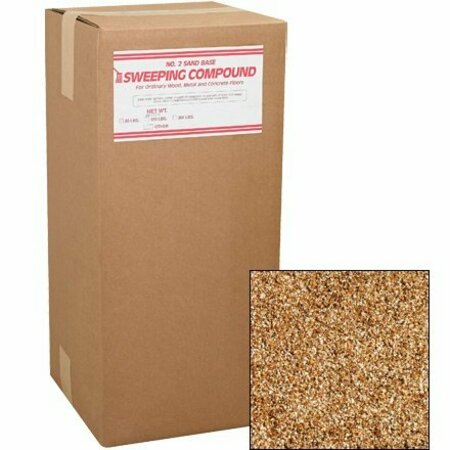 BSC PREFERRED Gritless Sweeping Compound - 200 lb. Bag S-12888